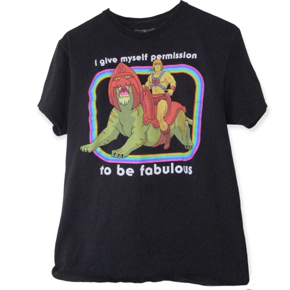 Masters Of The Universe Mattel Graphic T-shirt Size Medium